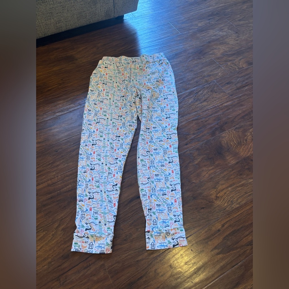 Joy Street Cape Cod Button Front Long Pajama Set Size XS - Picture 5 of 6